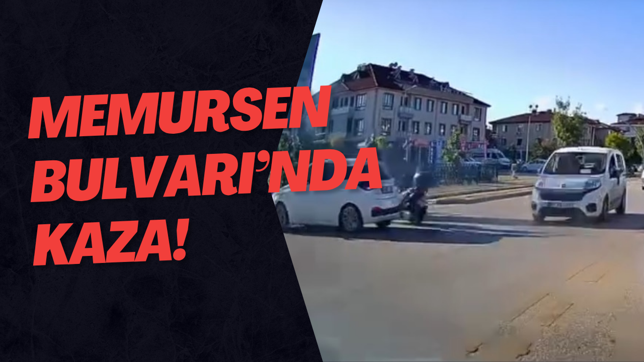 Memursen Bulvarı’nda Kaza!