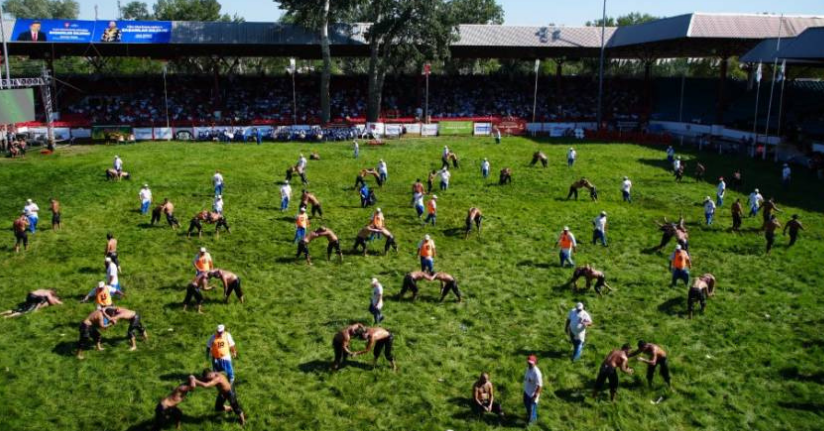 Edirne’de Kırkpınar Yağlı Güreşleri başladı