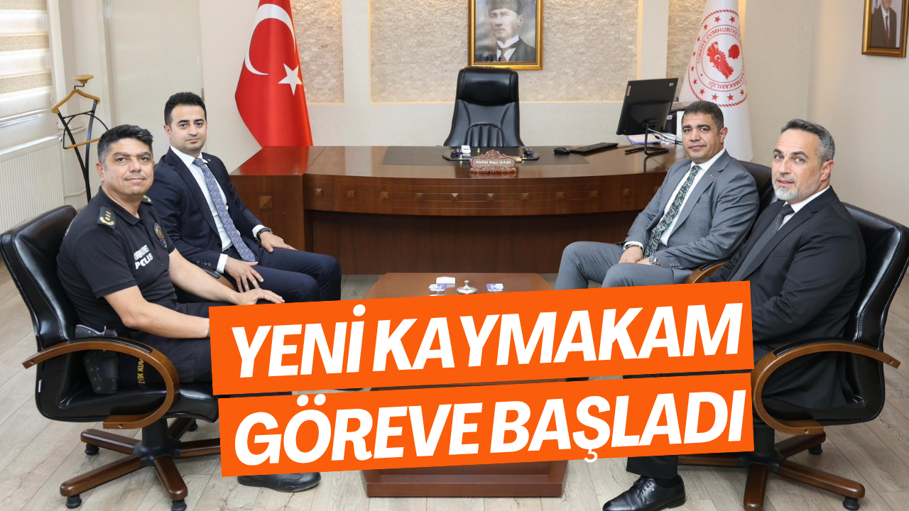 Yeni Kaymakam Göreve Başladı