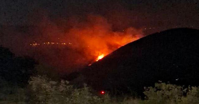 Manisa Sarıgöl’de çıkan Uşak’a ulaşan yangın 10,5 saatte kontrol altına alındı