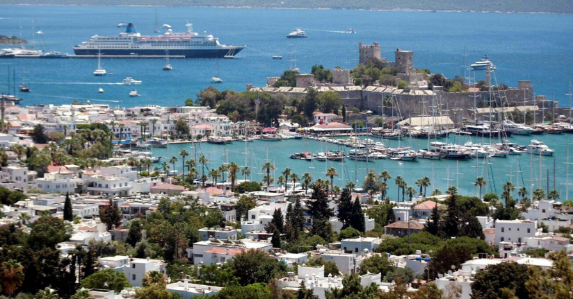 Bodrum’a 6 ayda 344 bin yabancı turist