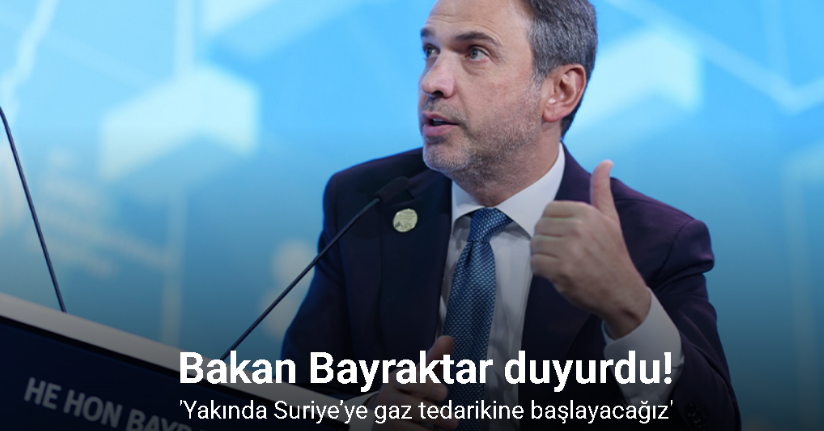 Bakan Bayraktar: 