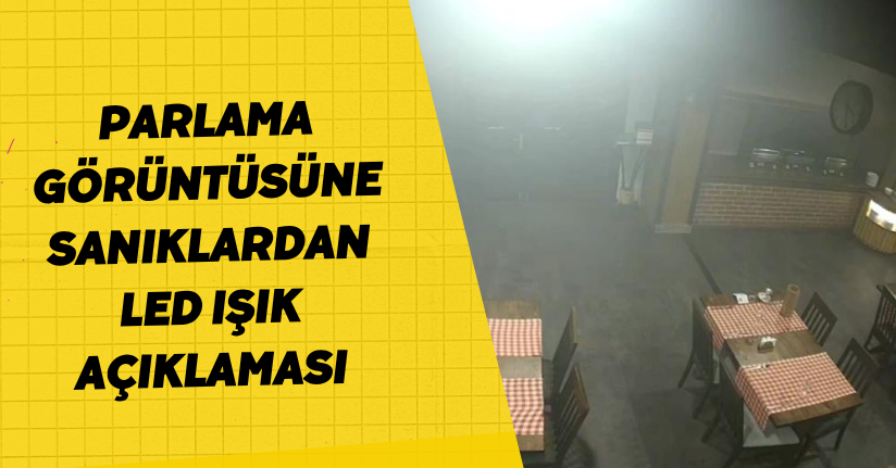 Parlama görüntüsüne sanıklardan 