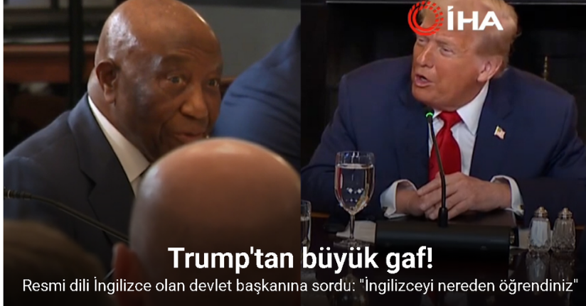 Trump'tan büyük gaf: 