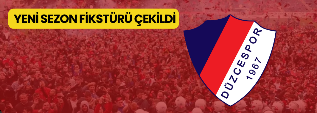 Yeni Sezon Fikstürü Çekildi