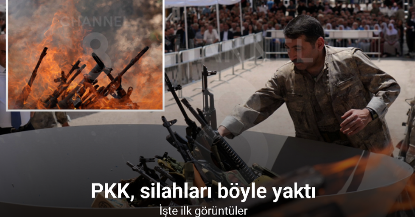 İlk PKK'lı grup silah bıraktı! İşte ilk görüntüler