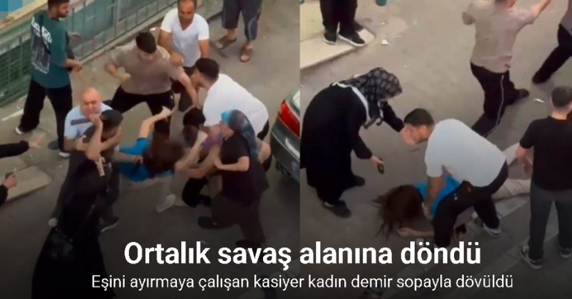 Esenyurt’ta kadın kasiyerle ile müşteri tartıştı, eşinin de dahil olmasıyla ortalık karıştı