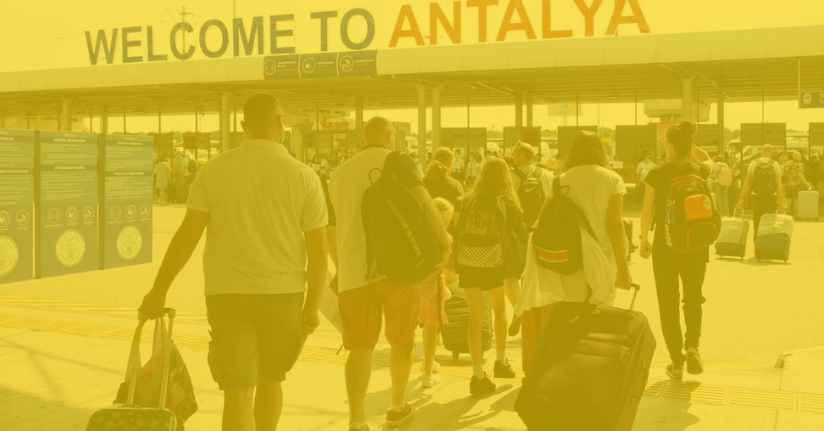 Antalya’ya havayolu ile son 5 yılda en çok girişi yapılan temmuz günü rekoru kırıldı