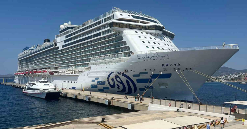 Aroya Bodrum’a 608 yolcu getirdi