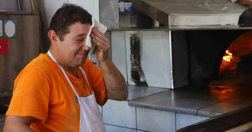 Sıcak hava en çok ocak başında çalışan ustaları zorluyor