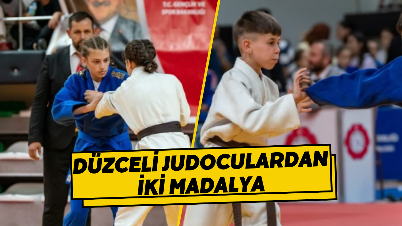 Düzceli Judoculardan İki Madalya