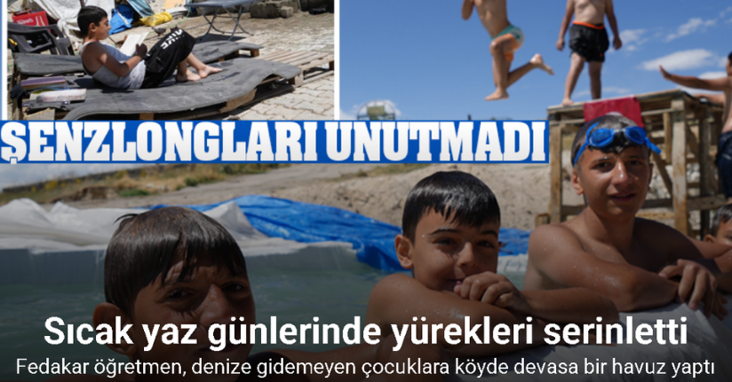 Erzurum'un sıcak yaz günlerinde yürekleri serinletti