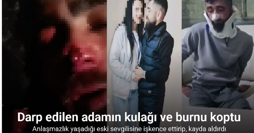 Evli kadın anlaşmazlık yaşadığı eski sevgilisine işkence ettirip, kayda aldırdı