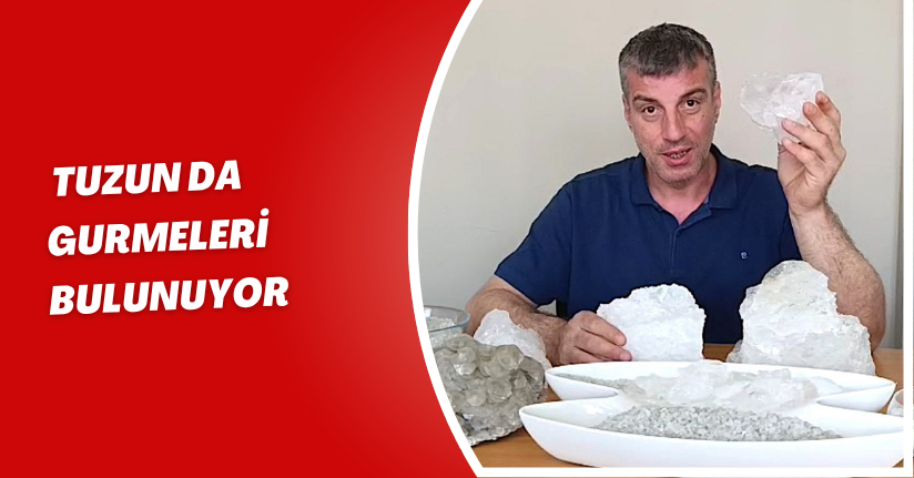 Tuzun da gurmeleri bulunuyor