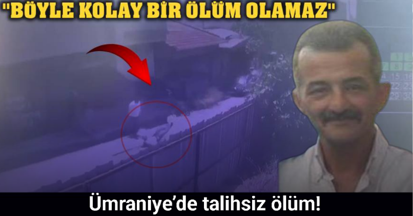 Ümraniye’de talihsiz ölüm: Sokakta yürürken havalı tüfekten ateşlenen mermiyle öldü
