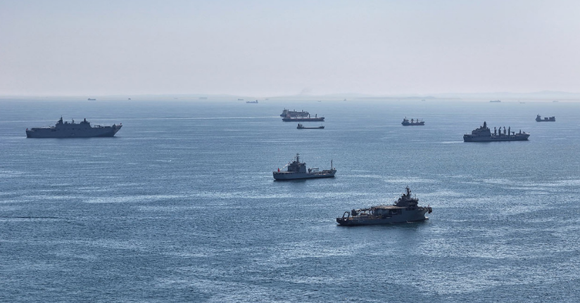 AKINCI TİHA’nın İDEF provası havadan görüntülendi