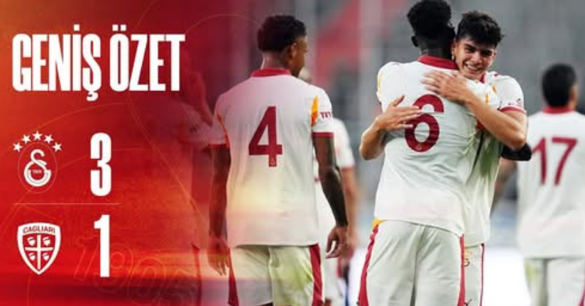 Hazırlık maçı: Galatasaray: 3 - Cagliari: 1