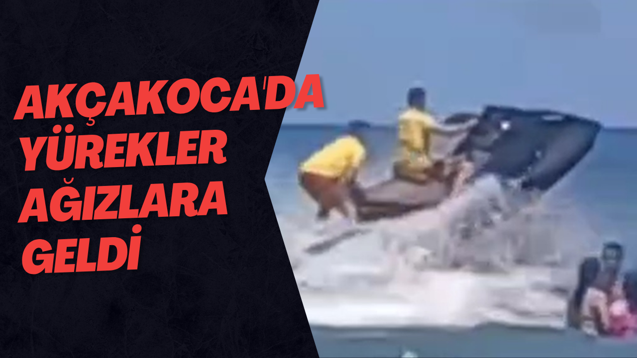 Akçakoca'da Yürekler Ağızlara Geldi