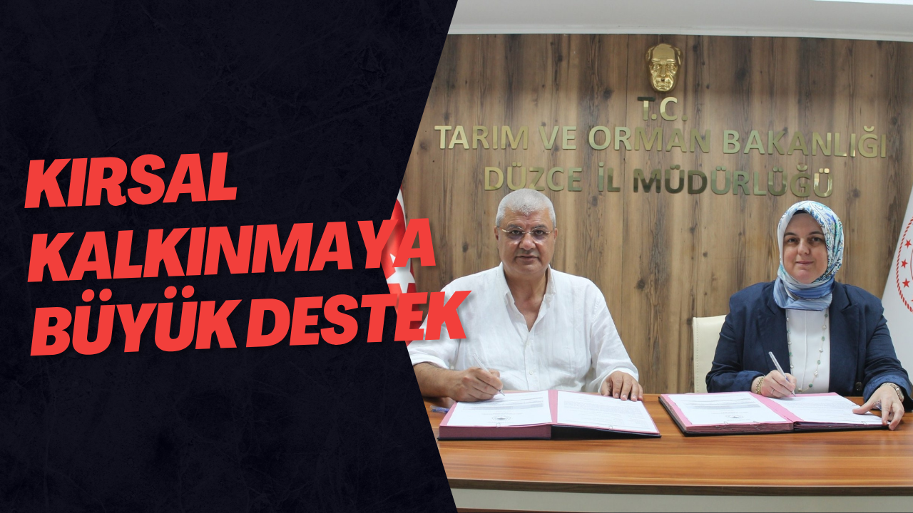 Kırsal Kalkınmaya Büyük Destek