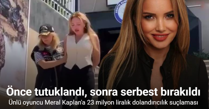Arnavutköy’de dolandırıcılık operasyonu: Oyuncu Meral Kaplan gözaltına alındı