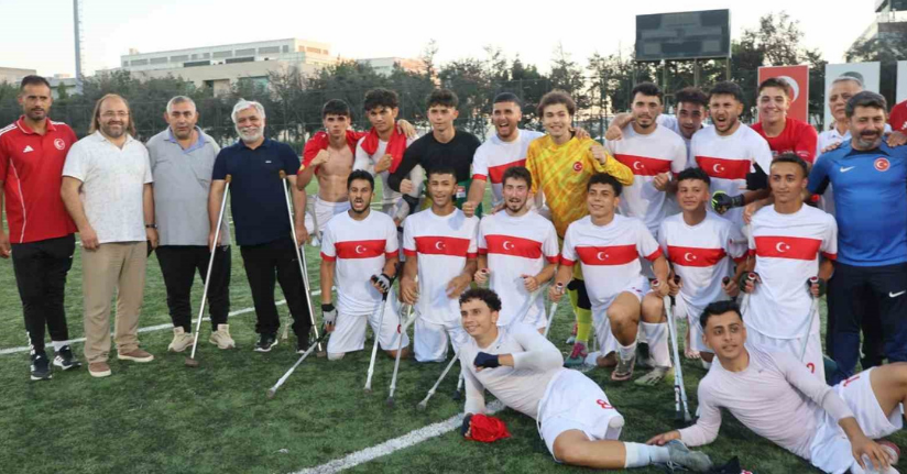 U23 Ampute Futbol Milli Takımı, Polonya’yı mağlup etti