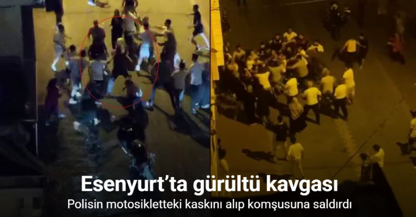 Esenyurt’ta iki aile arasında gürültü kavgası