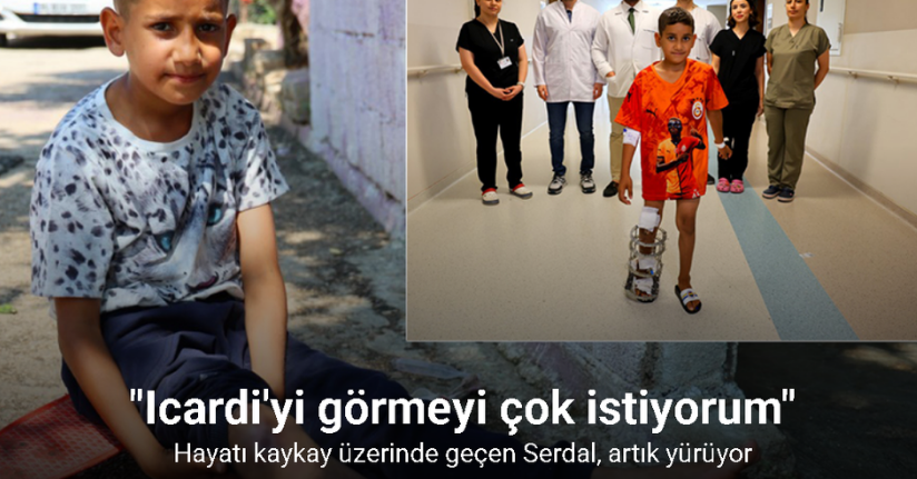 Hayatı kaykay üzerinde geçen Serdal, artık yürüyor