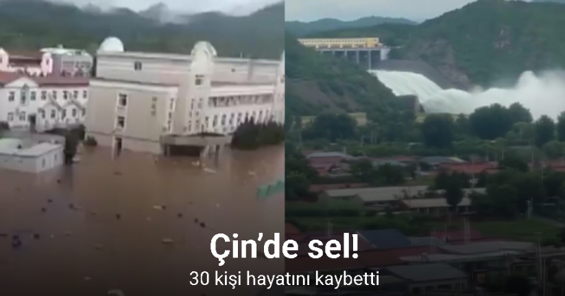 Çin’de sel: 30 ölü