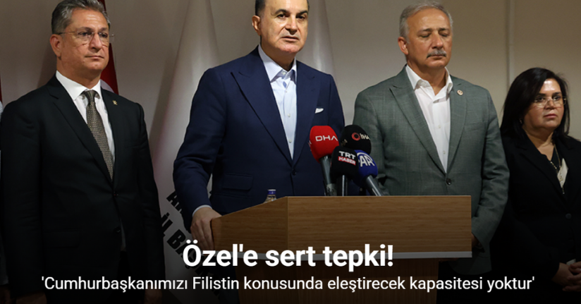 AK Parti Sözcüsü Çelik