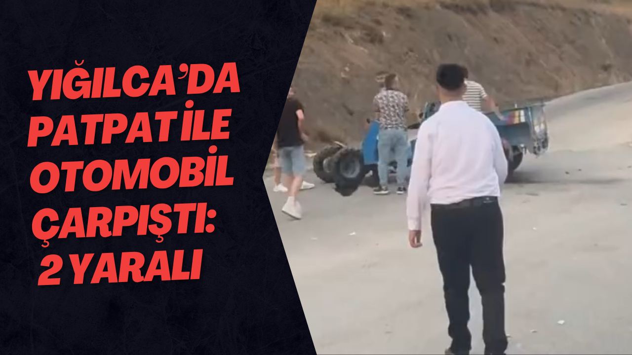 Yığılca’da Patpat ile Otomobil Çarpıştı: 2 Yaralı