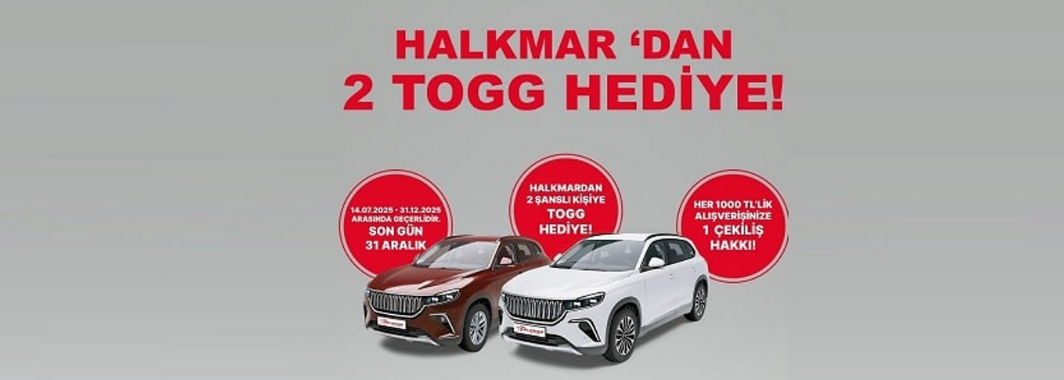 Halkmar’dan Düzcelilere TOGG Hediyesi