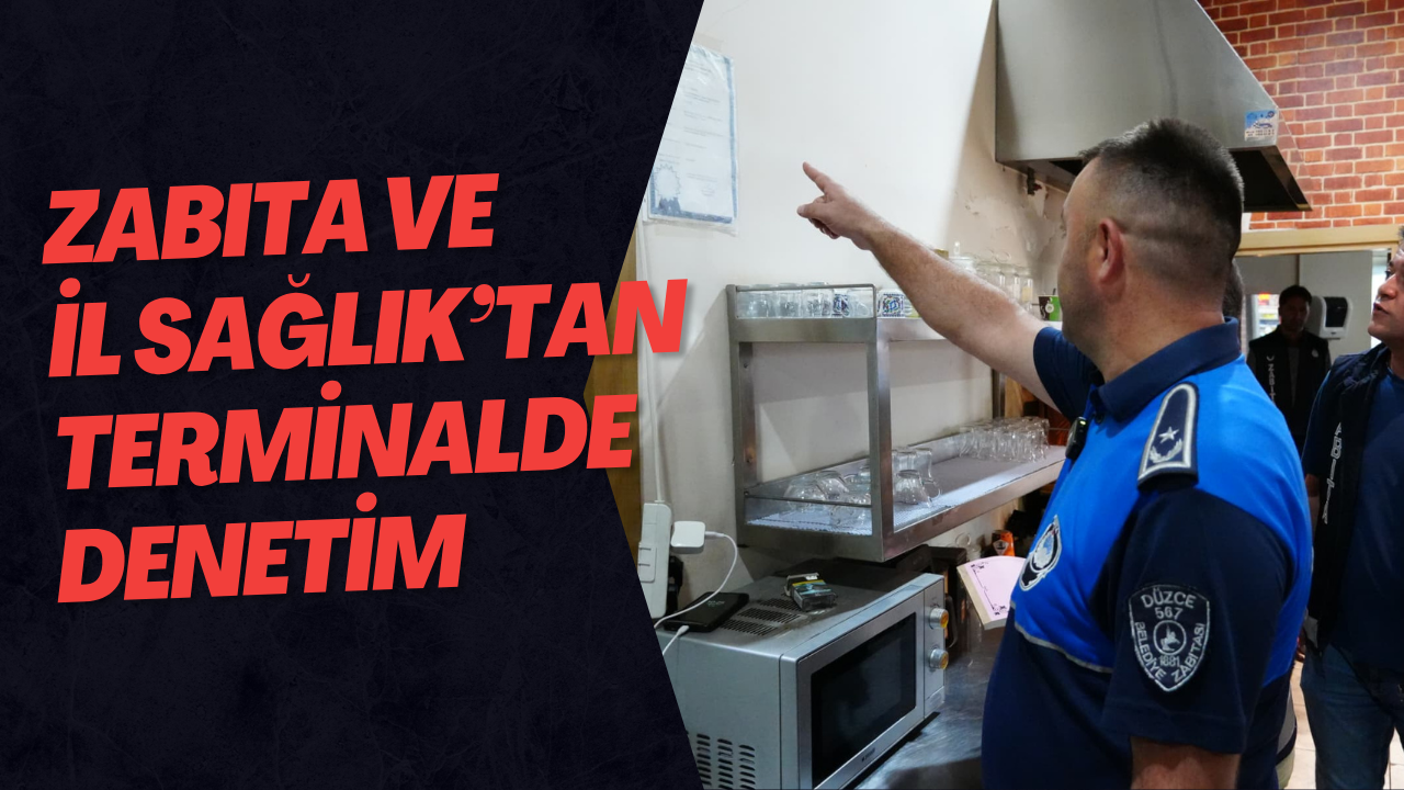 Zabıta Ve İl Sağlık’tan Terminalde Denetim