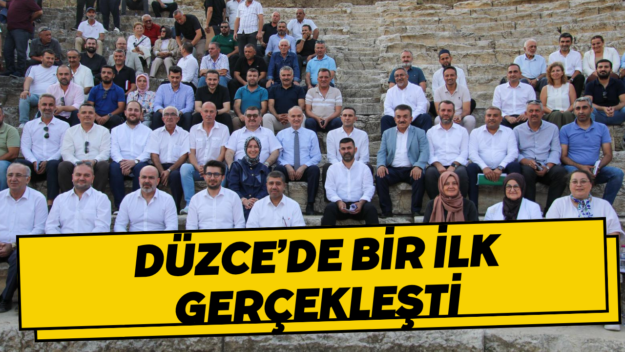 Düzce’de Bir İlk Gerçekleşti
