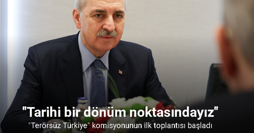TBMM Başkanı Kurtulmuş: ''Tarihi bir dönüm noktasındayız''