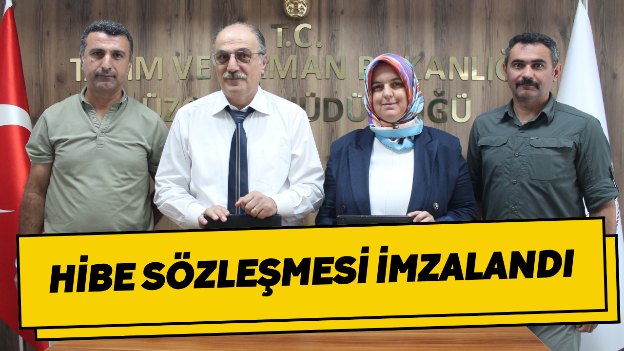 Hibe Sözleşmesi İmzalandı