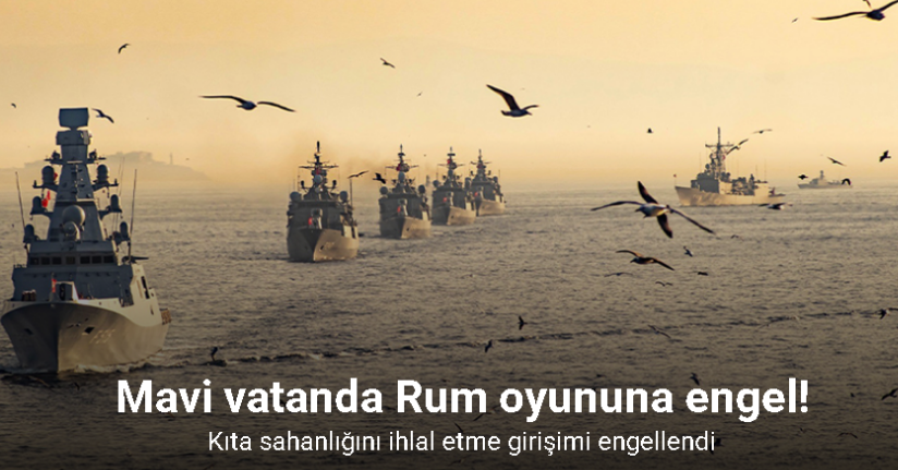 Mavi vatanda Rum oyununa engel