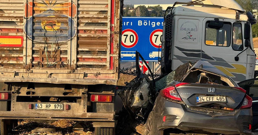 Bilecik’te tır ile otomobil çarpıştı: 1 ölü, 3 yaralı