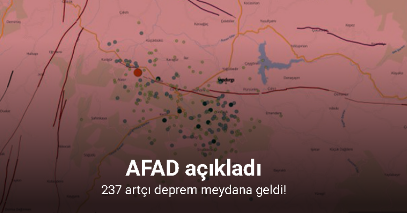 Balıkesir’de 6.1 büyüklüğündeki depremin ardından 237 artçı deprem meydana geldi