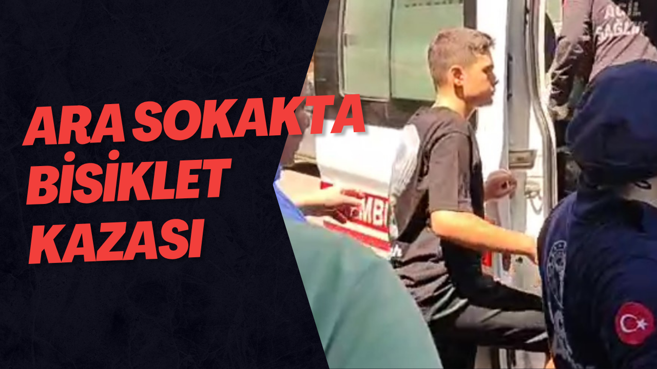 Ara Sokakta Bisiklet Kazası