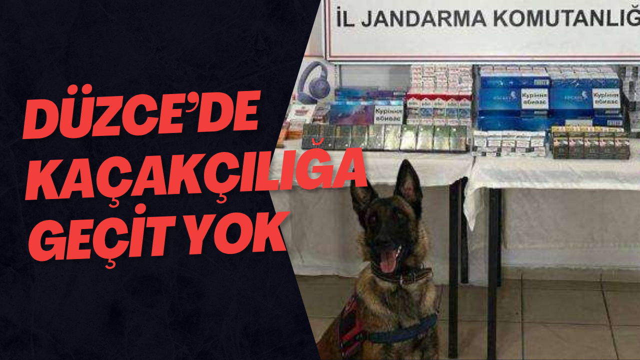 Düzce’de Kaçakçılığa Geçit Yok