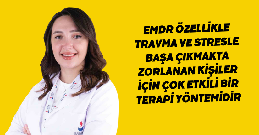 EMDR, özellikle travma ve stresle başa çıkmakta zorlanan kişiler için çok etkili bir terapi yöntemidir