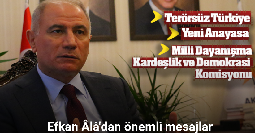 AK Parti Genel Başkan Vekili Âlâ: 