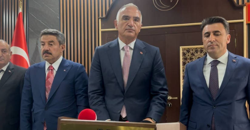  Bakan Ersoy: Yıl sonu hedefimiz olan 64 milyar dolarlık turizm gelirine emin adımlarla ilerliyoruz