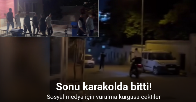 Sosyal medya için vurulma kurgusunun sonu karakolda bitti