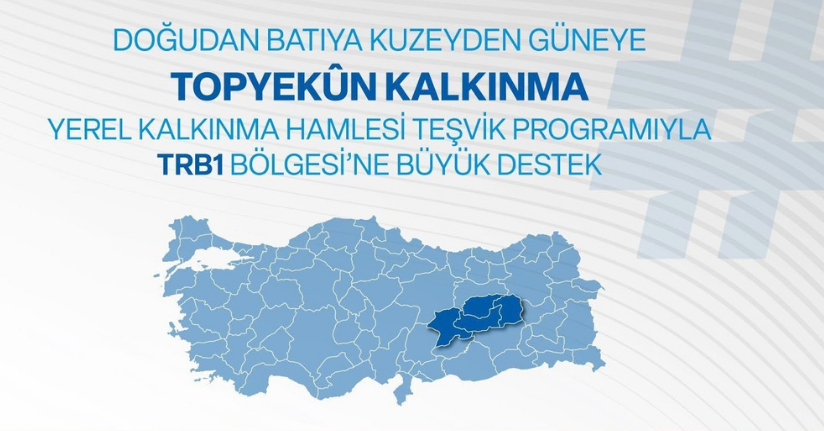 Yerel kalkınma hamlesi teşvik programı ile yatırımcılara 240 Milyon TL’ye kadar destek