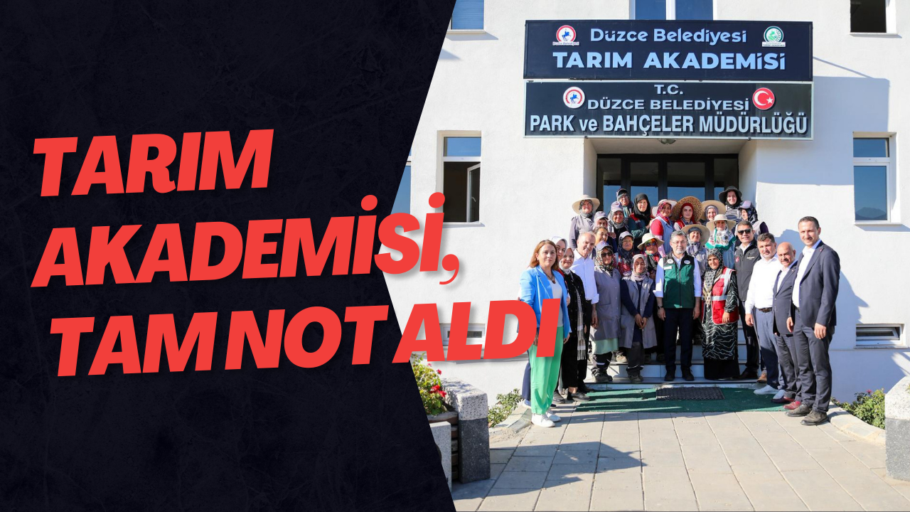 Tarım Akademisi, Bakan Yumaklı’dan Tam Not Aldı