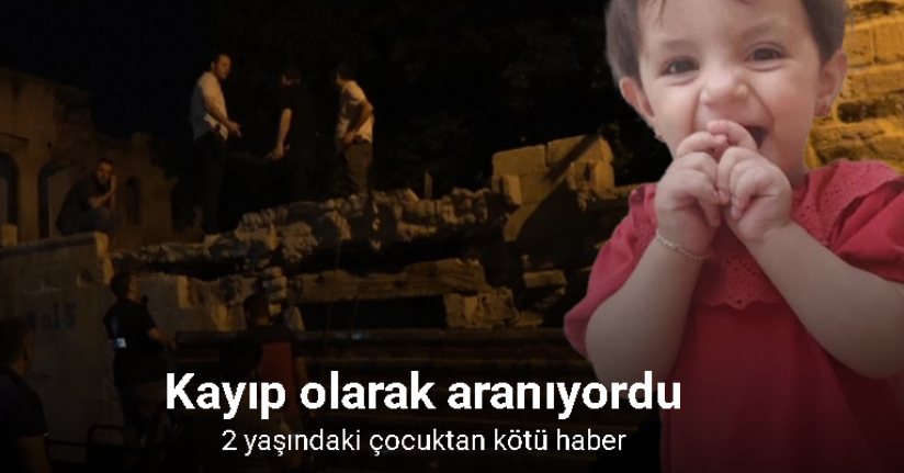 Kilis’te kayıp çocuk kuyuda ölü bulundu