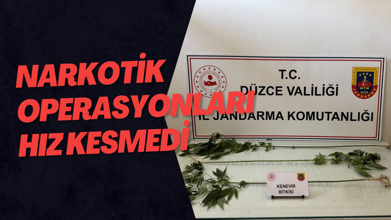 Narkotik Operasyonları Hız Kesmedi