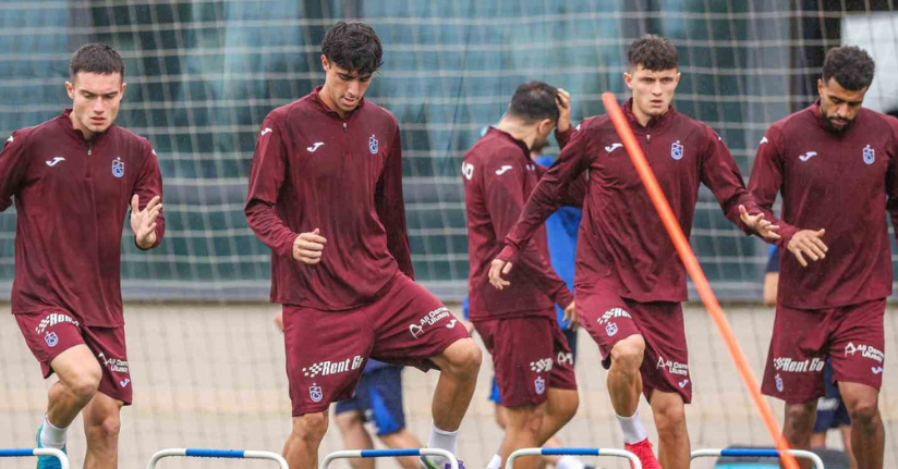 Trabzonspor, Samsunspor maçı hazırlıklarına başladı