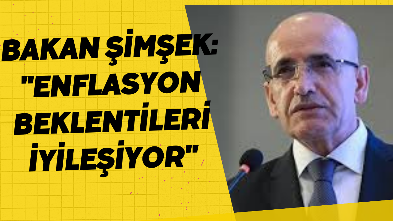 Bakan Şimşek: 